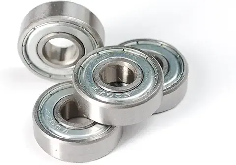 INVENTO 608ZZ_3 10 Pieces 8x22x7mm 8mm Radial Bearings, 3D Printer or Robotics or DIY Projects
